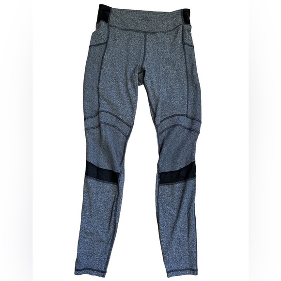 Lululemon Motivate Pant Size‎ 6 Heathered Speckled Black / Black - Picture 3 of 7